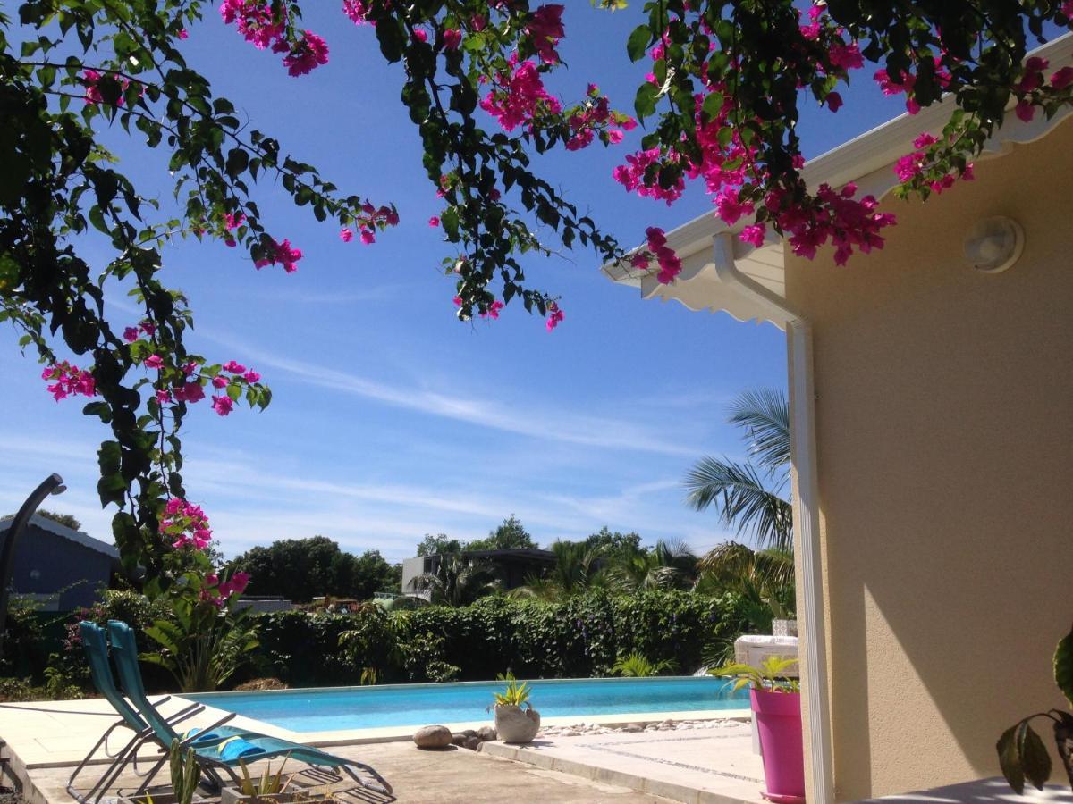 Chambre D'Hote Coeur-Coco Piscine Saint-Francois  Exterior photo