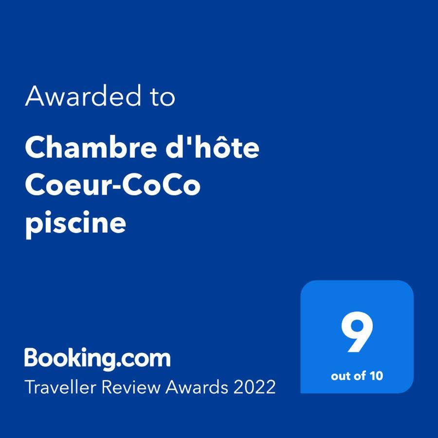 Chambre D'Hote Coeur-Coco Piscine Saint-Francois  Exterior photo