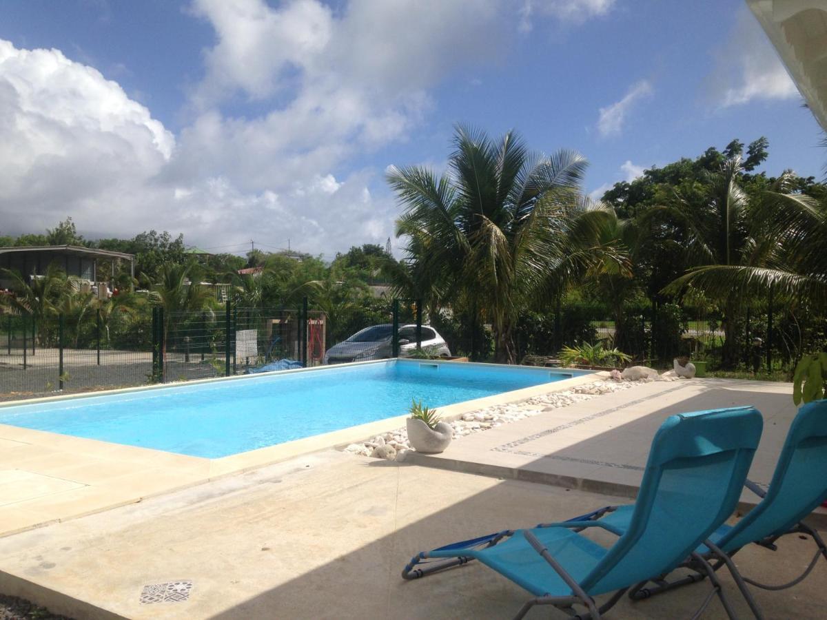 Chambre D'Hote Coeur-Coco Piscine Saint-Francois  Exterior photo